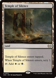 Temple of Silence\nDuskmourn: House of Horror Commander\nSingle\nMagic The Gathering