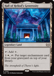 Hall of Heliod's Generosity\nDuskmourn: House of Horror Commander\nSingle\nMagic The Gathering