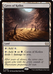 Caves of Koilos\nDuskmourn: House of Horror Commander\nSingle\nMagic The Gathering