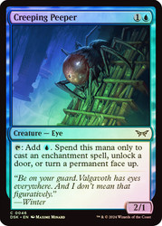 Creeping Peeper\nDuskmourn: House of Horror\nSingle\nMagic The Gathering