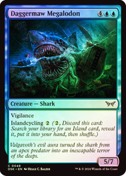 Daggermaw Megalodon\nDuskmourn: House of Horror\nSingle\nMagic The Gathering