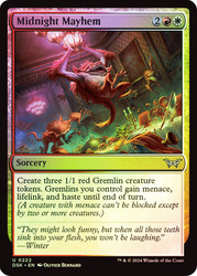 Midnight Mayhem\nDuskmourn: House of Horror\nSingle\nMagic The Gathering