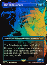 The Mindskinner (Borderless)\nDuskmourn: House of Horror - Variants\nSingle\nMagic The Gathering