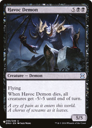 Havoc Demon\nPlaneswalker Symbol Reprints\nSingle\nMagic The Gathering