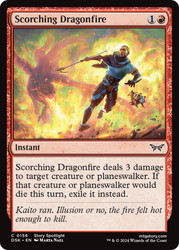 Scorching Dragonfire\nDuskmourn: House of Horror\nSingle\nMagic The Gathering