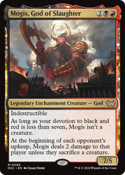 Mogis, God of Slaughter\nDuskmourn: House of Horror Commander\nSingle\nMagic The Gathering