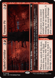 Spiked Corridor // Torture Pit\nDuskmourn: House of Horror Commander\nSingle\nMagic The Gathering