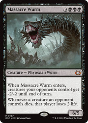 Massacre Wurm\nDuskmourn: House of Horror Commander\nSingle\nMagic The Gathering