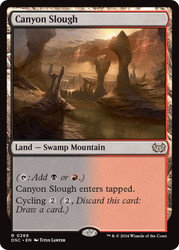 Canyon Slough\nDuskmourn: House of Horror Commander\nSingle\nMagic The Gathering