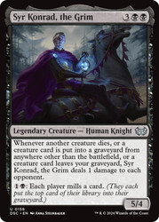 Syr Konrad, the Grim\nDuskmourn: House of Horror Commander\nSingle\nMagic The Gathering