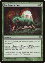 Predator's Howl\nPlaneswalker Symbol Reprints\nSingle\nMagic The Gathering