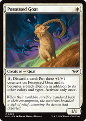 Possessed Goat\nDuskmourn: House of Horror\nSingle\nMagic The Gathering