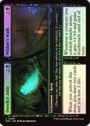 Derelict Attic // Widow's Walk\nDuskmourn: House of Horror\nSingle\nMagic The Gathering