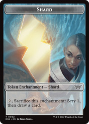 {Shard Token}\nDuskmourn: House of Horror\nSingle\nMagic The Gathering