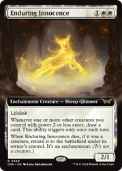 Enduring Innocence (Extended Art)\nDuskmourn: House of Horror - Variants\nSingle\nMagic The Gathering