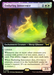 Enduring Innocence (Extended Art)\nDuskmourn: House of Horror - Variants\nSingle\nMagic The Gathering