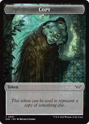 {Copy Token} // {Shark Token}\nDuskmourn: House of Horror\nSingle\nMagic The Gathering