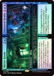 Mirror Room // Fractured Realm (Promo Pack) (Duskmourn: House of Horror)\nPromo: Planeswalker Stamped\nSingle\nMagic The Gathering
