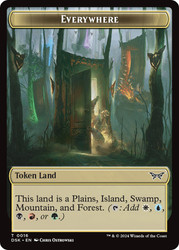 {Everywhere Token} // {Manifest Token}\nDuskmourn: House of Horror\nSingle\nMagic The Gathering