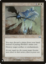 Abolish\nPlaneswalker Symbol Reprints\nSingle\nMagic The Gathering