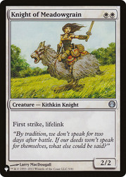 Knight of Meadowgrain\nPlaneswalker Symbol Reprints\nSingle\nMagic The Gathering
