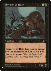Swarm of Rats\nPlaneswalker Symbol Reprints\nSingle\nMagic The Gathering