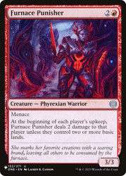 Furnace Punisher\nPlaneswalker Symbol Reprints\nSingle\nMagic The Gathering