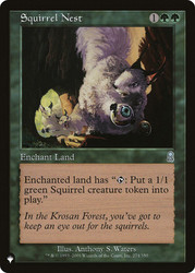 Squirrel Nest\nPlaneswalker Symbol Reprints\nSingle\nMagic The Gathering