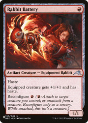 Rabbit Battery\nPlaneswalker Symbol Reprints\nSingle\nMagic The Gathering