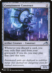 Containment Construct\nPlaneswalker Symbol Reprints\nSingle\nMagic The Gathering