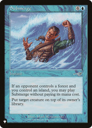 Submerge\nPlaneswalker Symbol Reprints\nSingle\nMagic The Gathering