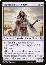 Phyrexian Missionary\nPlaneswalker Symbol Reprints\nSingle\nMagic The Gathering