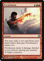 Pyrokinesis\nPlaneswalker Symbol Reprints\nSingle\nMagic The Gathering