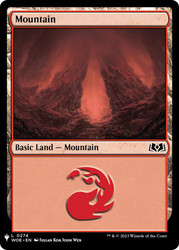 Mountain (#274)\nPlaneswalker Symbol Reprints\nSingle\nMagic The Gathering