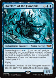 Overlord of the Floodpits (Promo Pack) (Duskmourn: House of Horror)\nPromo: Planeswalker Stamped\nSingle\nMagic The Gathering