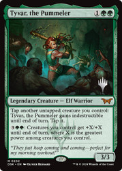 Tyvar, the Pummeler (Promo Pack) (Duskmourn: House of Horror)\nPromo: Planeswalker Stamped\nSingle\nMagic The Gathering