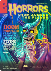 Doom Whisperer (Secret Lair) (Borderless)\nPromo: General\nSingle\nMagic The Gathering