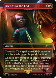 Twinflame (Friends to the End) (Child's Play) (Secret Lair) (Borderless)\nPromo: General\nSingle\nMagic The Gathering