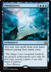 Omniscience\nFoundations\nSingle\nMagic The Gathering