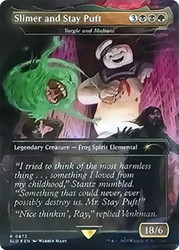 Yargle and Multani (Slimer and Stay Puft) (Ghostbusters) (Secret Lair) (Borderless)\nPromo: General\nSingle\nMagic The Gathering