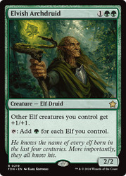 Elvish Archdruid\nFoundations\nSingle\nMagic The Gathering