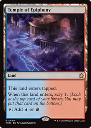 Temple of Epiphany\nFoundations\nSingle\nMagic The Gathering