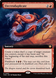 Electroduplicate (Extended Art)\nFoundations - Variants\nSingle\nMagic The Gathering