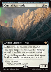 Crystal Barricade (Extended Art)\nFoundations - Variants\nSingle\nMagic The Gathering