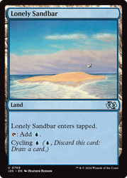 Lonely Sandbar\nFoundations Jumpstart\nSingle\nMagic The Gathering