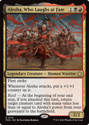 Alesha, Who Laughs at Fate\nFoundations\nSingle\nMagic The Gathering