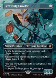 Scrawling Crawler (Borderless)\nFoundations - Variants\nSingle\nMagic The Gathering