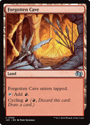 Forgotten Cave\nFoundations Jumpstart\nSingle\nMagic The Gathering