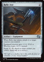 Relic Axe\nFoundations Jumpstart\nSingle\nMagic The Gathering