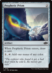 Prophetic Prism\nFoundations Jumpstart\nSingle\nMagic The Gathering